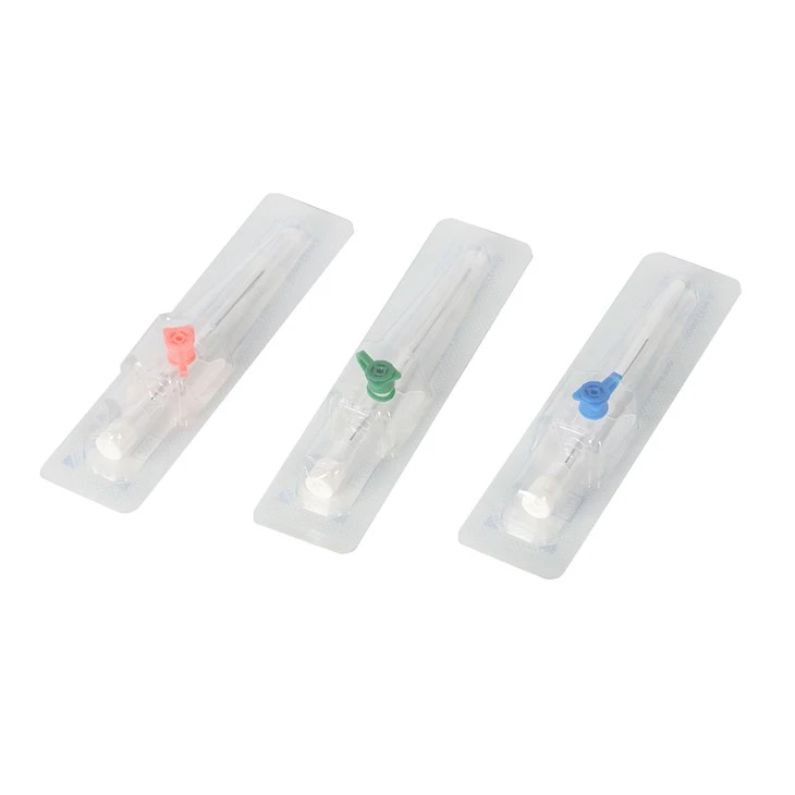 Disposable I.V. Cannula With Injection Adapter