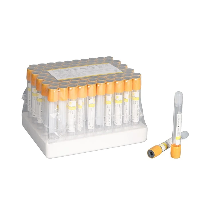 Yellow Top Gel Clot Activator Blood Collection Tube